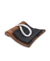 Nambe Breeze 9" Napkin Holder