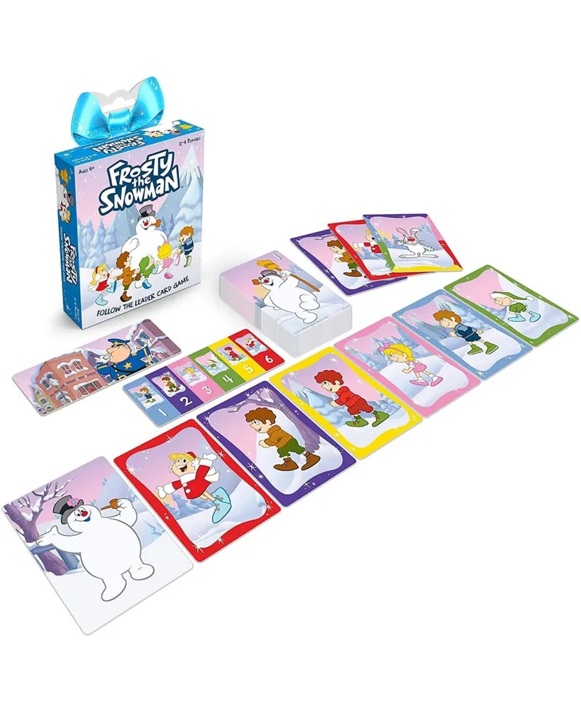 Frosty the Snowman Follow The Leader Card Game | For 2-4 Players