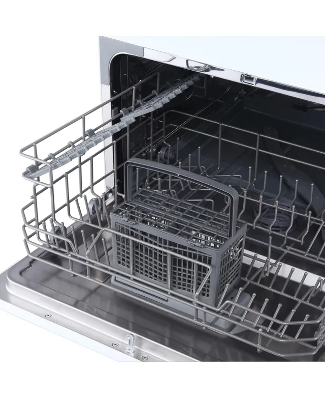 Farberware Professional FCD06ASWWHC 6 Place Setting Countertop Dishwasher  FCD06ASWWHC, Color: White - JCPenney