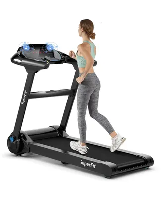 Costway 2.25HP Folding Treadmill Running Machine Led Touch Display