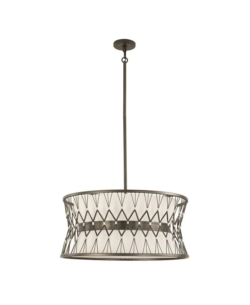 Savoy House Joliet 6-Light Pendant in Rumba