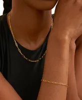 Oma The Label Shay Bracelet Gold Filled Chain Link Bracelet