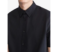 Calvin Klein Men's Slim-Fit Stretch Solid Shirt