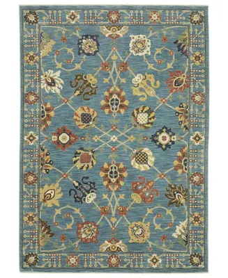 Km Home Vigor VGR01 5'3" x 7'6" Area Rug