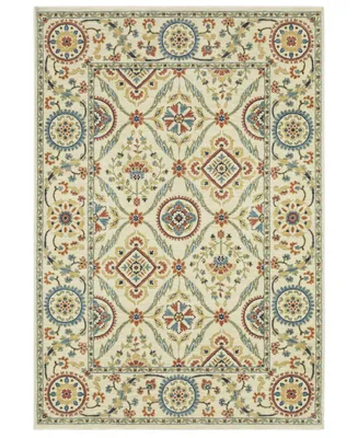 Km Home Vigor VGR07 6'7" x 9'6" Area Rug