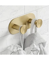 Kraus Elie Bathroom Robe and Towel Rack with 2 Hooks