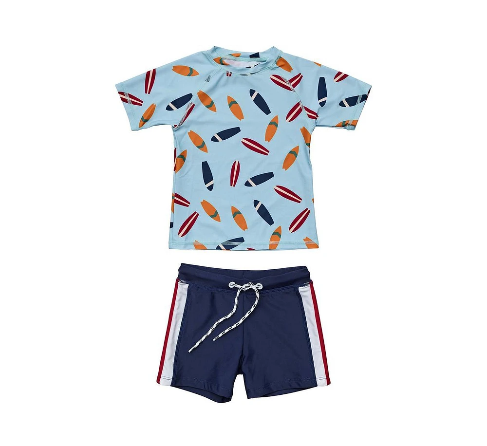 Baby Boys Retro Surf Ss Set