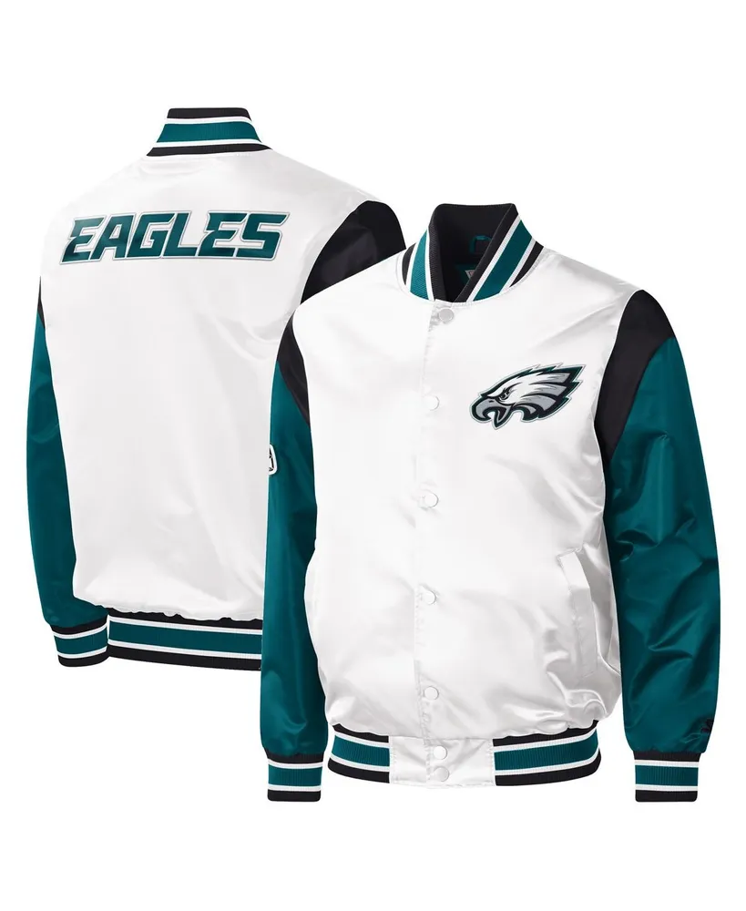 Dunbrooke Black Philadelphia Eagles Triumph Fleece Full-Zip Jacket