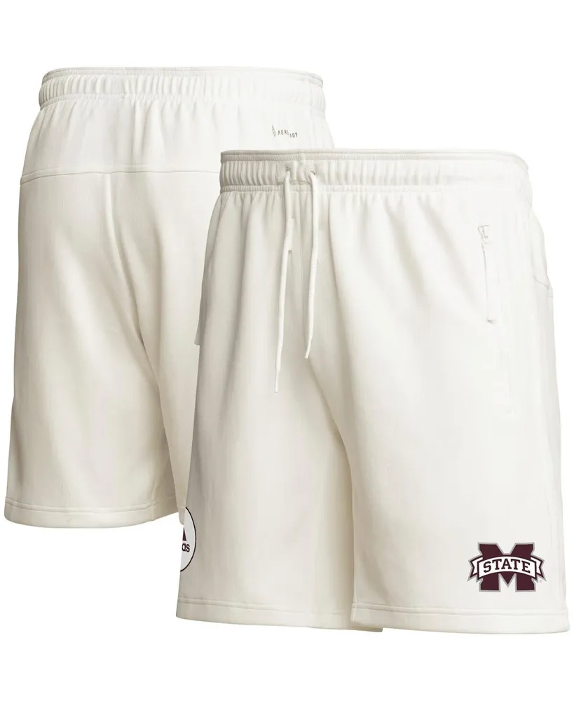 Men's adidas Cream Mississippi State Bulldogs Zero Dye Aeroready Shorts