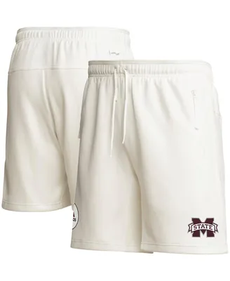 Men's adidas Cream Mississippi State Bulldogs Zero Dye Aeroready Shorts