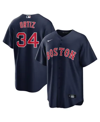 Men's Nike David Ortiz Navy Boston Red Sox Alternate Replica Player Jersey