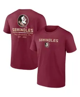 Men's Fanatics Garnet Florida State Seminoles Game Day 2-Hit T-shirt