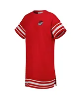 Women's Touch Red Georgia Bulldogs Cascade T-shirt Dress