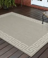 Jhb Design Genoa Outdoor 6560GNA 1'10" x7'3" Runner Area Rug