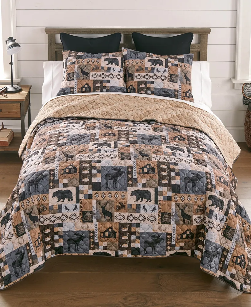 Donna Sharp Kila 3 Piece Quilt Set