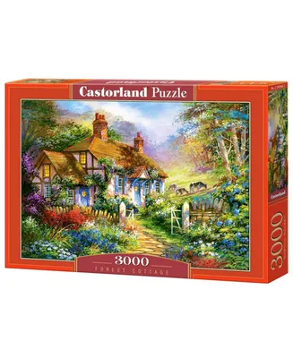 Castorland Forest Cottage Jigsaw Puzzle Set, 3000 Piece