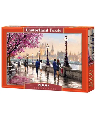 Castorland Along the River Jigsaw Puzzle Set, 2000 Piece