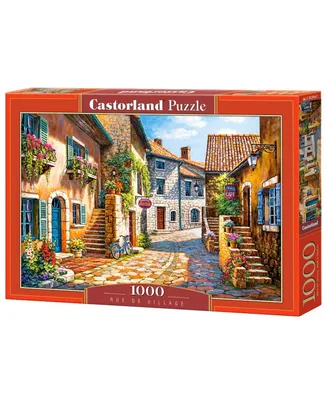 Castorland Rue De Village Jigsaw Puzzle Set, 1000 Piece