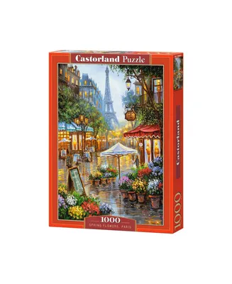 Castorland Spring Flowers, Paris Jigsaw Puzzle Set, 1000 Piece