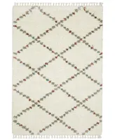 Jhb Design Vertical Shag VLS08A 3'10" x 5'5" Area Rug