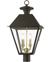 Livex Wentworth 4 Light Outdoor Extra Large Post Top Lantern