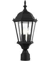 Livex Hamilton 3 Light Outdoor Post Top Lantern