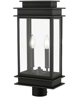 Livex Princeton 2 Light Outdoor Large Post Top Lantern