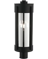 Livex Sheridan 3 Light Outdoor Post Top Lantern