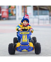 Go Kart Kids Ride On Car Pedal Powered Car 4 Wheel Racer Toy Stealth Outdoor