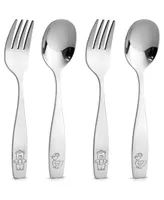 Zulay Kitchen 4 Pieces Toddler Utensils