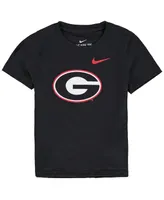 Toddler Boys and Girls Nike Black Georgia Bulldogs Logo T-shirt