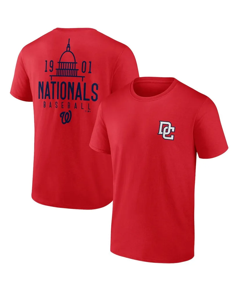 Men's Fanatics Red Washington Nationals Iconic Bring It T-shirt