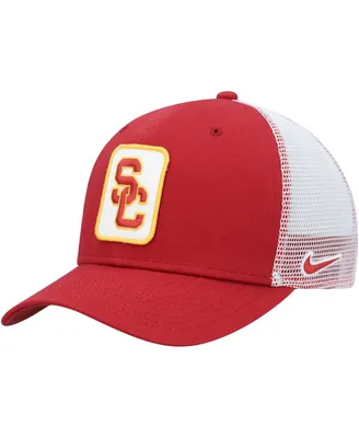 Men's Nike Cardinal, White Usc Trojans Classic99 Trucker Snapback Hat