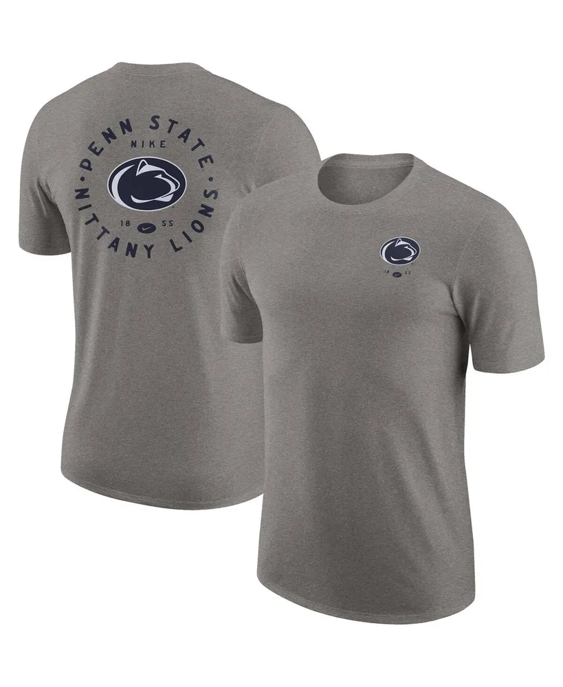 Men's Nike Heathered Gray Penn State Nittany Lions Football Club