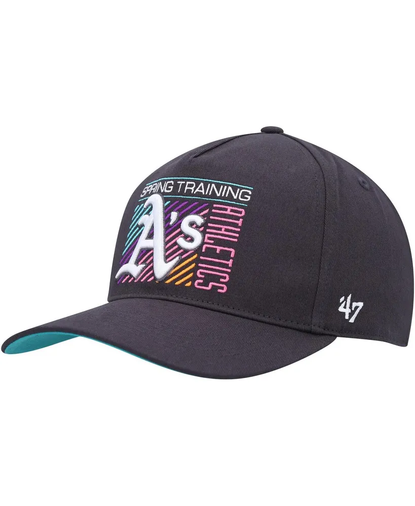 Men's '47 Brand Charcoal Oakland Athletics 2023 Spring Training Reflex Hitch Snapback Hat