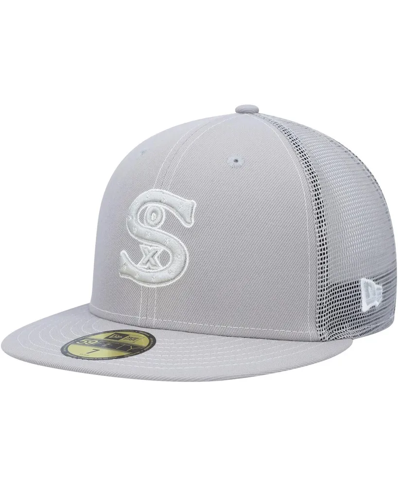 Men's New Era Gray Chicago White Sox 2023 On-Field Batting Practice 59FIFTY Fitted Hat
