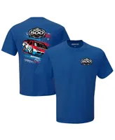 Men's Checkered Flag Sports Royal 2023 Daytona 500 Two Spot T-shirt