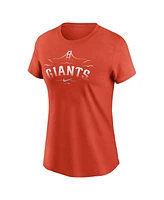 Women's Nike Orange San Francisco Giants City Connect T-shirt