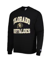 Men's Champion Black Colorado Buffaloes High Motor Pullover Sweatshirt