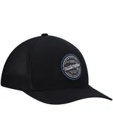 Men's Travis Mathew Black What Kind of Name Is That Snapback Hat
