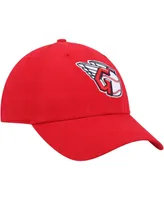 Women's '47 Brand Red Cleveland Guardians Team Miata Clean Up Adjustable Hat