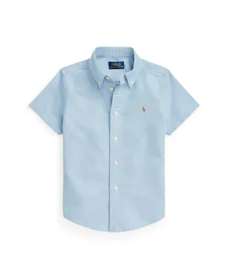 Polo Ralph Lauren Toddler and Little Boys Oxford Short-Sleeve Shirt