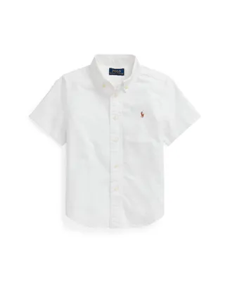 Polo Ralph Lauren Toddler and Little Boys Oxford Short-Sleeve Shirt