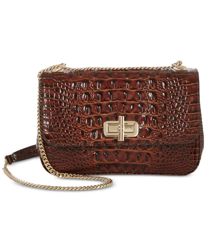 Brahmin Rosalie Convertible Chain Strap Small Leather Crossbody