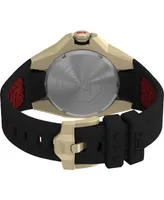 Timex Ufc Men's Quartz Pro Silicone Black Watch, 44mm