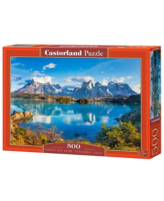 Castorland Torres Del Paine, Patagonia, Chile Jigsaw Puzzle Set, 500 Piece