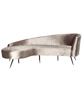 Evangeline 86" Velvet Parisian Sofa