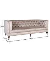 Miller 84" Tufted Velvet Sofa