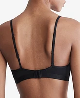 Calvin Klein Women's Form To Body Lightly Lined Triangle Bralette QF6758