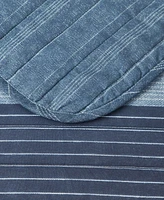 Nautica Ridgeport Reversible Piece Quilt Set